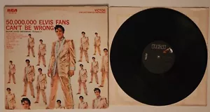 Elvis Presley - 50000000 Elvis Fans Can't Be Wrong RCA Vinyl LP LSP-2075e Album - Picture 1 of 6