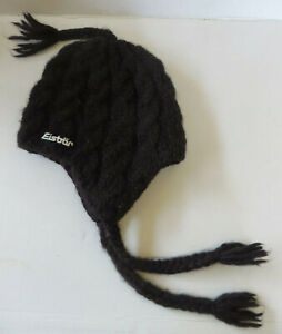 EISBÄR ° coole Mütze Gr. 54 - 58 schwarz Mädchen Kleidung Kappe Wintermütze