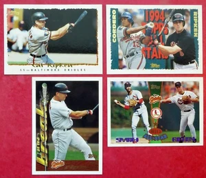 1995 Topps Baltimore Orioles Team Set with Traded & 2 Ripken All Star (30 cards) - Picture 1 of 2
