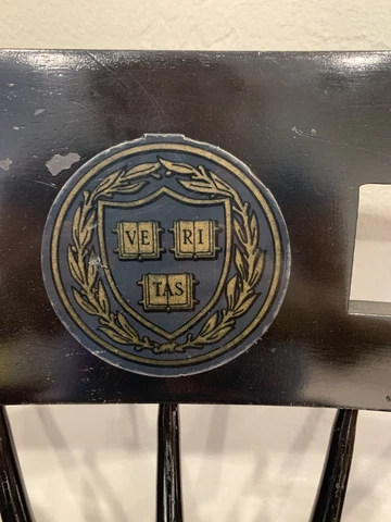 Nichols And Stone Harvard University Windsor  Chair VERITAS Local Pick Up Cover