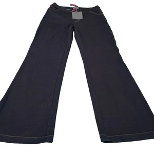 Pantalones de mezclilla para mujer azul talla mediana mezcla de algodón elástico pulón nuevo con etiquetas - Imagen 1 de 12