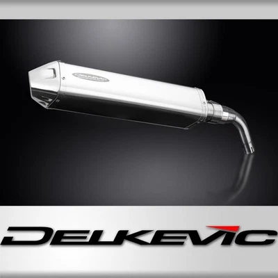 Honda MSX125 Grom 2013-2015 Echappement KIT-Silencieux 420mm Tri-Ovale Inox  - Photo 1/4