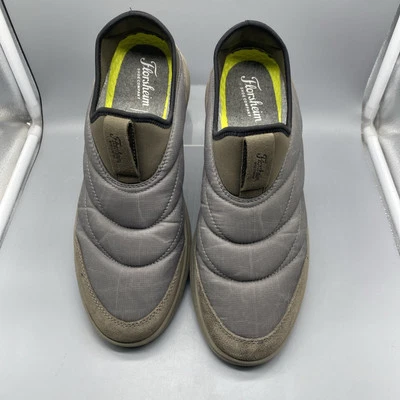 Zapatos cómodos informales Florsheim para hombre Java gris sin usar, en caja, de nailon/gamuza 14345-051 talla 9,5 Foto 1 de 4