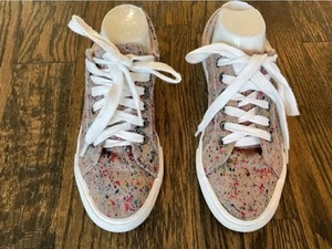 Sz 9 Rocket Dog C317 Multi Color Fabric Low Top Lace Up Sneakers Women's 8.5 - Picture 1 of 6