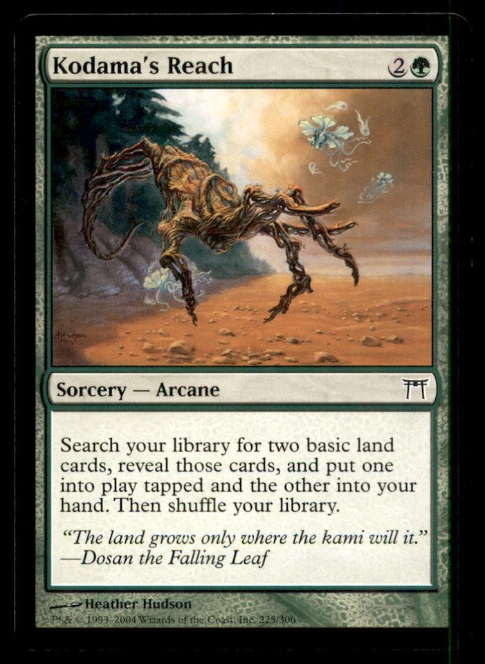 MTG Kodama's Reach LP Light Play Champions of Kamigawa [5225] - Image 1 of 1