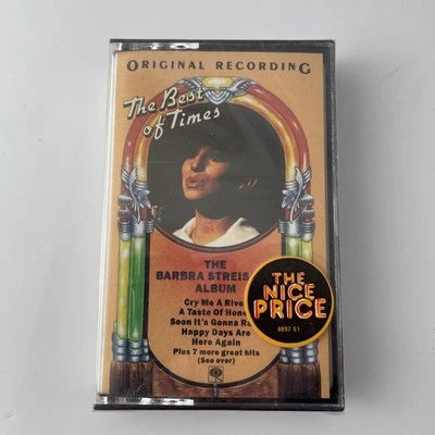 New Sealed The Barbra Streisand Album: The Best of Times. Cassette. Vintage - Image 1 of 4