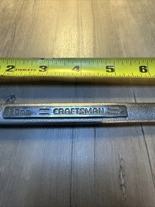 Craftsman 15mm Combination Wrench, 12 Point, 42919, VA Code, Made in USA - Picture 1 of 9
