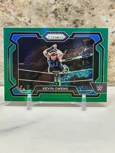 Kevin Owens Green Prizm WWE Panini 2024 | Casi nuevo/muy bueno - Imagen 1 de 6