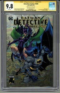 DETECTIVE COMICS #1000 CGC 9.8 SS SIGNED JIM LEE DC BATMAN CATWOMAN BEDROCK CITY - Picture 1 of 4