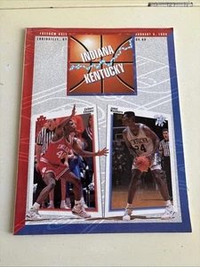 1993 Kentucky Wildcats Indiana Hoosiers Basketball Program Jamal Mashburn - Picture 1 of 3