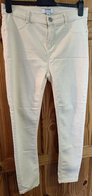 Dorothy Perkins Lemon Yellow Frankie Jeggings Size 14 - Image 1 of 4
