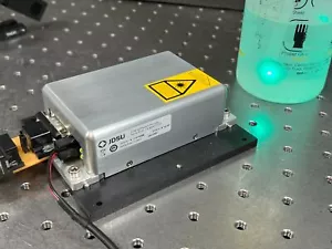 JDSU FCD488 505nm Laser a diodi raddoppiati frequenza 20mW, ore basse, testato - Foto 1 di 10