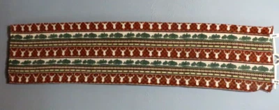 Forest Trophy Deer Heads 56"x13" Top Shim Curtain - Image 1 of 4