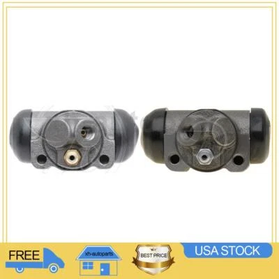 Se adapta a 1954~1956 Oldsmobile 88 2X Frenos Traseros Izquierdos Derechos Tambor Freno Rueda Cilindro Foto 1 de 4