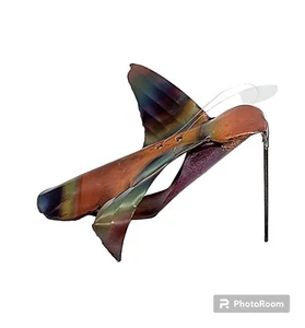 Unique Vintage Metal Hummingbird Sculpture Hanging Ornament Home Decor VHTF -CL7 - Picture 1 of 4