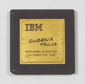 Socket 7 Processor - IBM 6x86MX PR233 - 66MHz bus - TESTED - Picture 1 of 2