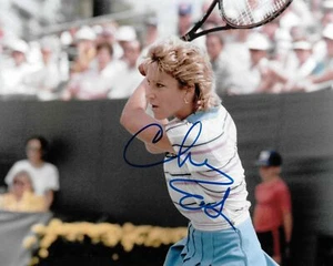 Tennis Champion Chris Evert Signed Photo 8x10 COA 13 - Picture 1 of 1