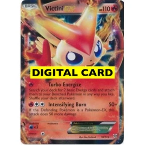 VICTINI EX 18/135 - DIGITAL CARD - Pokemon TCG Online PTCGO!!! - Foto 1 di 1