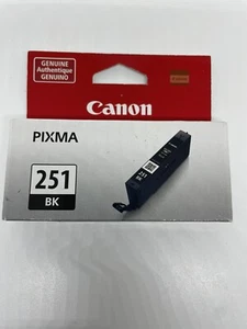 Canon CLI-251BK Black Ink Cartridge NEW GENUINE - Picture 1 of 3