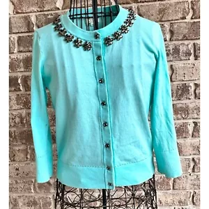 Kate Spade New York Leni Strickjacke Gr. S verzierter Pullover Knopf Live bunt - Bild 1 von 12