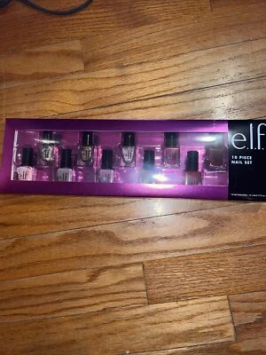 Nuevo en paquete e.l.f. Juego Holiday Magenta Nail Color II - 10 piezas Foto 1 de 4
