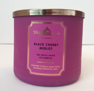 Bath & Body Works Black Cherry Merlot 3 Wick Scented Candle 14.5 oz. New - Image 1 of 4