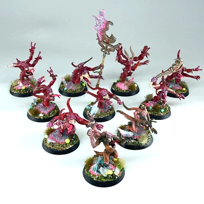 Pink Horrors - Disciples Of Tzeentch - Painted - Warhammer Age of Sigmar C5928 - Image 1 of 2
