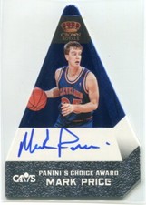 2011-12 Panini Preferred Blue 172 Mark Price PC Auto 18/50 Panini's Choice Award
