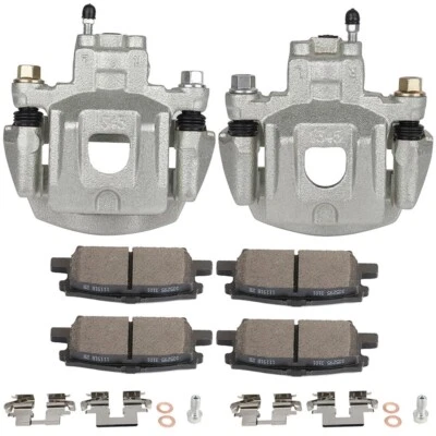 Rear Brake Calipers & Ceramic Pads For 2004-2006 Lexus RX330 Toyota Highlander - Image 1 of 4