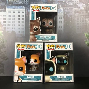 FUNKO POP! PETS - PETS (SET 0F 3) CAT BREED VINLY FIGURES - Bild 1 von 21