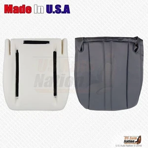 2015 2016 Chevy Express Van Driver Bottom Vinyl Seat Cover & Foam Cushion Blue - Bild 1 von 5