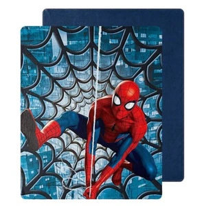 Spider-Man Kids 50" x 60" Cloud Faux Fur Throw Blanket - Picture 1 of 6