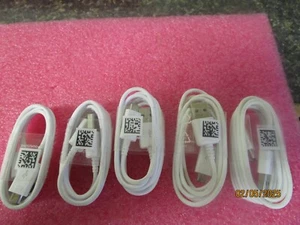 Qty (5) OEM Samsung Galaxy Fast Charger Micro USB Cable Data Cord For Smartphone - Picture 1 of 3