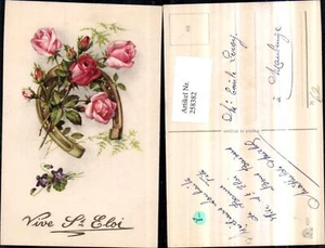 258382,Hufeisen Rosen Knospen Veilchen - Picture 1 of 1