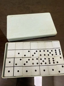 Juego de mesa original soviético vintage dominó Dnevropetrovsk década de 1970 - Imagen 1 de 11