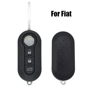 3 Button Remote Key Shell Cover Case For Fiat 500 abarth Doblo Punto Bravo Panda - Picture 1 of 6