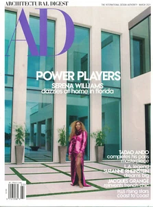Architectural Digest March 2021 Power Players Serena Williams - Picture 1 of 1