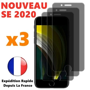 Verre Trempé Vitre Anti-espion pour iPhone 14/7/8/X/XsXr/11 Pro/12/13 Protection - Photo 1/15
