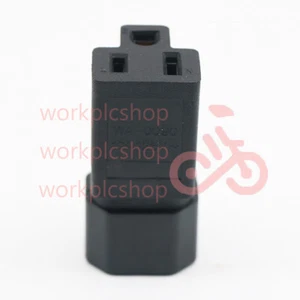1PCS C14 to Nema 5-15R PDU USP power adapter IEC male to US female adapter plug - Picture 1 of 4