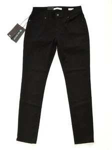 Nuevos pantalones vaqueros MAVI Alexa de altura media ajustados elásticos talla media súper negros - Imagen 1 de 4