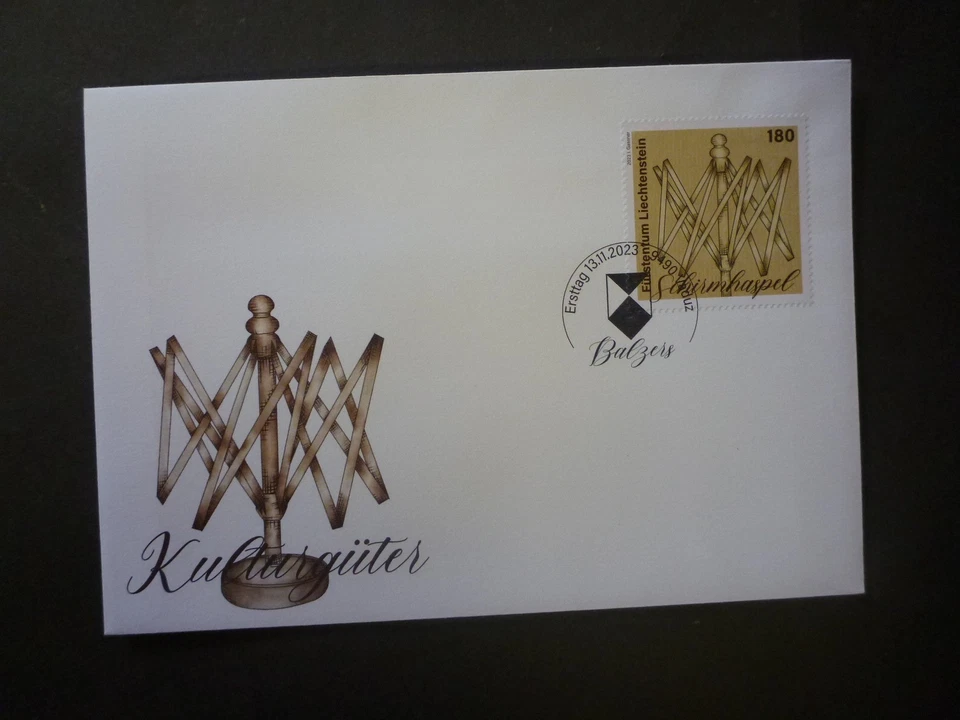 LIECHTENSTEIN 2023 Cultural Heritage First Day Cover — 第 1/1 张图片