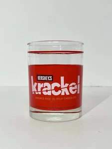 Taza de vidrio vintage Hershey’s Krackel barra de caramelo de chocolate - Imagen 1 de 11