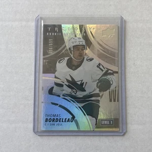 2022-23 Trilogy Rookie Premieres Level 1 Thomas Bordeleau #176 Sharks /699 RC - Picture 1 of 2