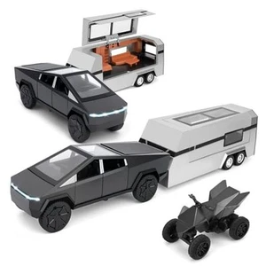 Cyber Truck Toy for Kids, Alloy Cybertrucks Toy Pickup Truck Diecast Model Grey - Picture 1 of 8