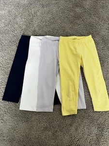 Cat & Jack Black and White Leggings Comfortable Casual Bottoms Size 7-8 - Picture 1 of 10