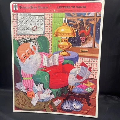 Rompecabezas Cartas a Santa 1987, 1973 The Rainbow Works 75900-2 Foto 1 de 4