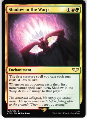 Shadow in the Warp R MTG Universes Beyond: Warhammer 40,000 140 NM - Image 1 of 2