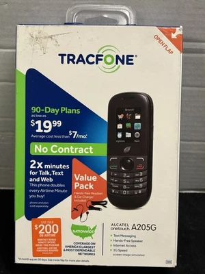 New Tracfone LG 109c 3G 3.5" Screen 4 GB Micro SD GPS Bluetooth in Box - Image 1 of 4