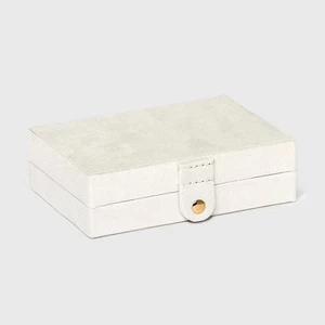 Schmuck Organizer Box mit zwei Schubladen und Spiegel - eine neue Tagescreme - Bild 1 von 5