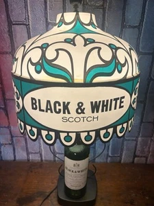 Vintage Buchanan’s Black & White Scotty Dog Werbung Light Whisky England - Bild 1 von 5
